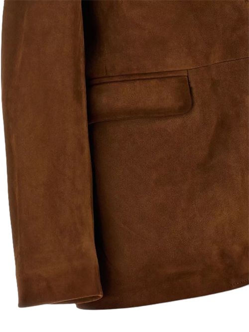 Robyn tailored jacket single breasted notch lapel  Golden Goose | GWP02785.P002658.55816CAMBRIDGE BROWN